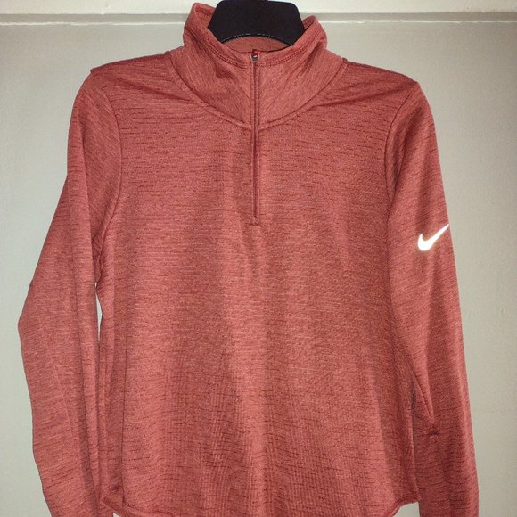 NIKE Tops - Nike Therma Woman  Half 1/2 Zip Long Sleeve Training Top Size Small S